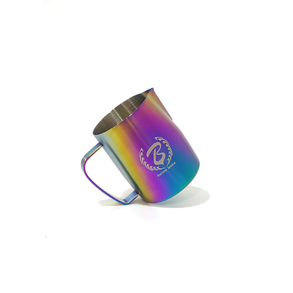 Barista Space Rainbow Milk Pitcher for Latte Art - Image 4