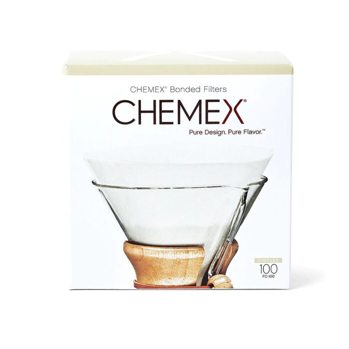 Chemex Bonded Filters Pre-folded Circles 100