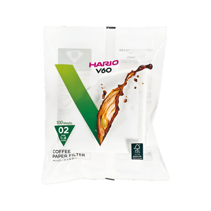 Hario V60-02W Bleached Paper Filters 100pcs