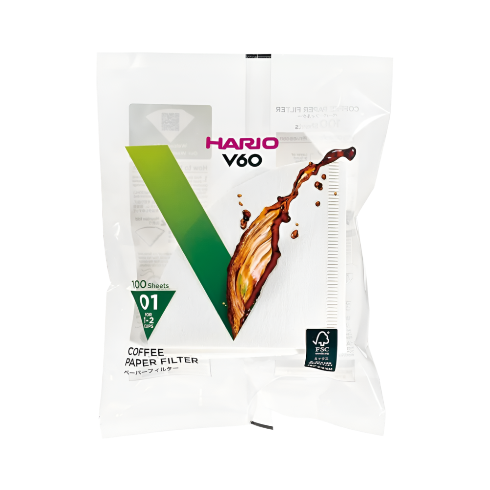 Hario V60 Paper Coffee Filters Size 01