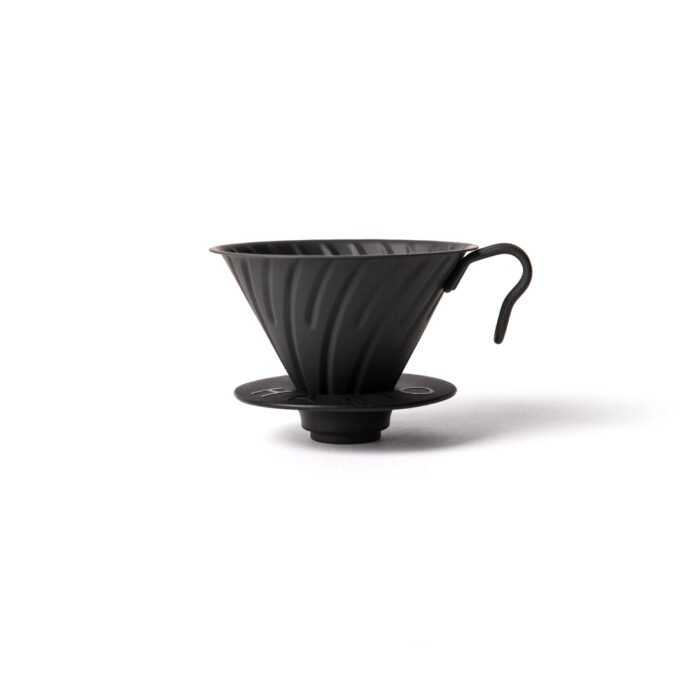 Hario V60 Metal Coffee Dripper Matt Black 02 - Image 2