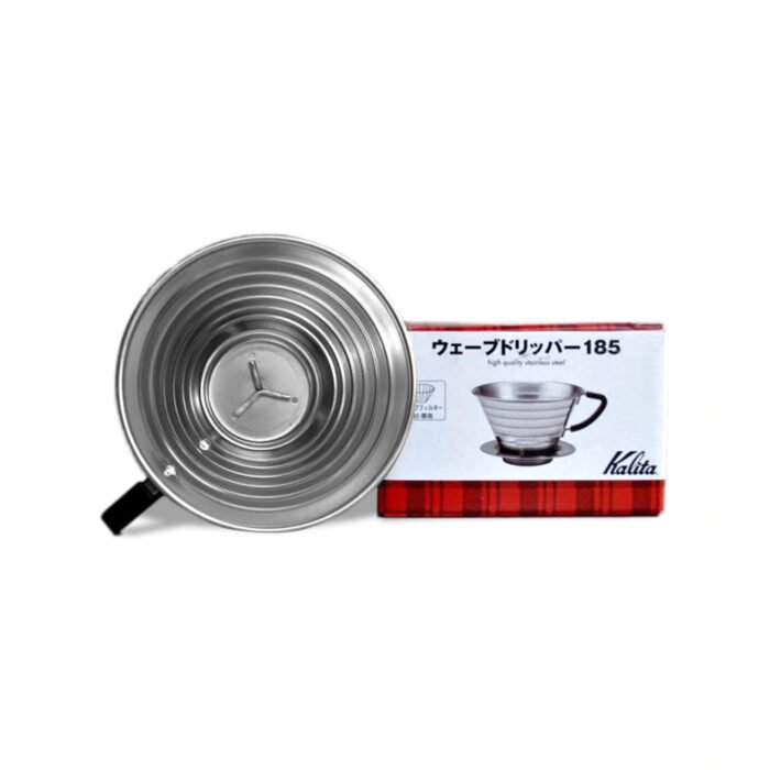 Kalita Wave 185 Stainless Steel Dripper - Image 6