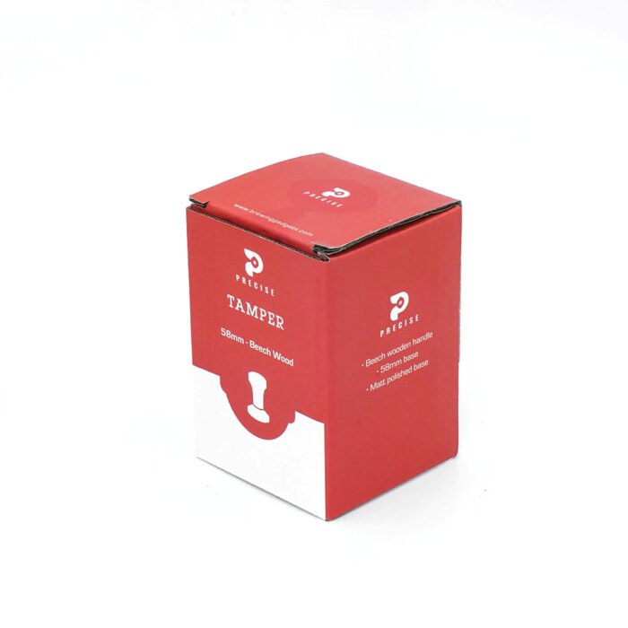 Precise Beech Wooden Handle Tamper, 58mm - Image 3