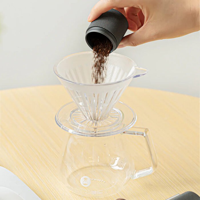 Timemore Crystal Eye Clear 02 Size Dripper Set - Image 9