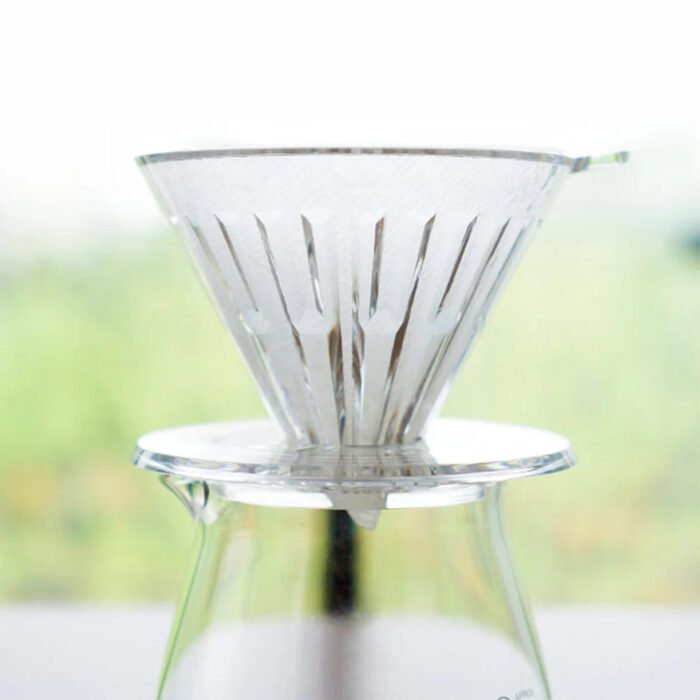 Timemore Crystal Eye Clear 02 Size Dripper Set - Image 8