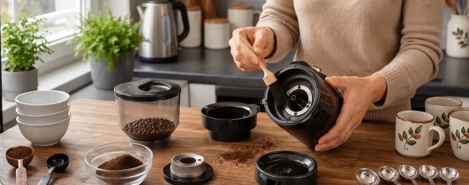 Coffee Grinder Cleaning Guide for Better-Tasting Coffee