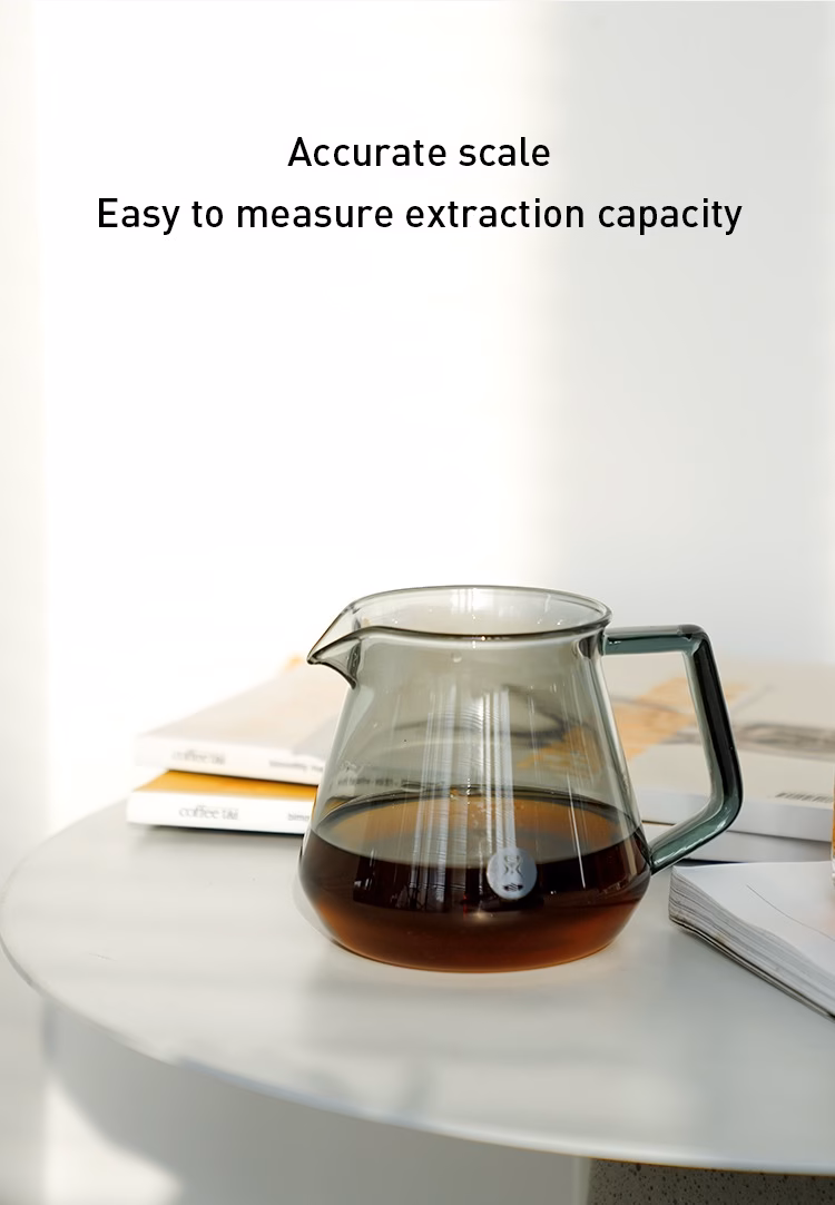 Coffee Server Transparent black 360ml