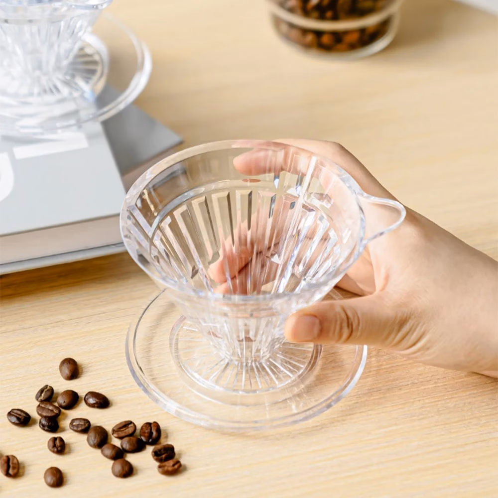 Timemore Crystal Eye Turbo Pour-over coffee Dripper PCTG-01 - Image 3