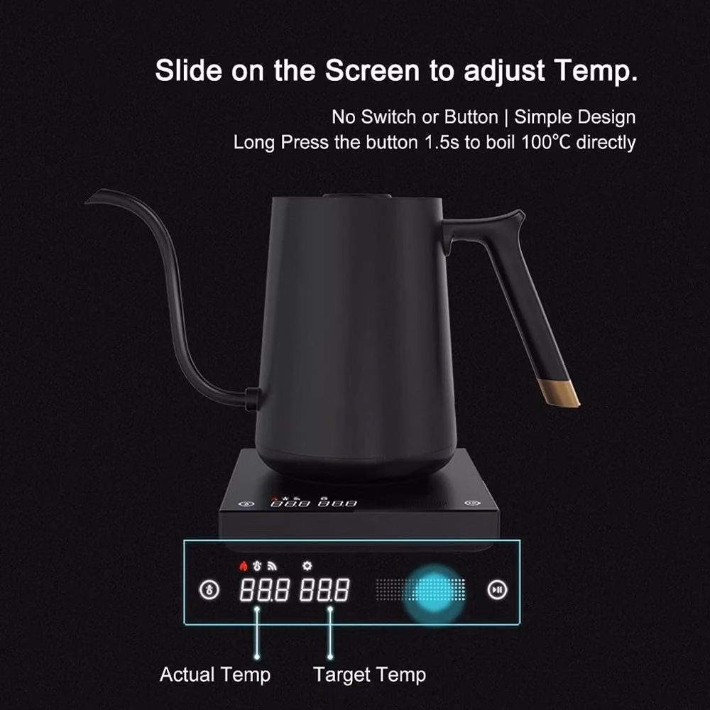 TIMEMORE Fish Smart Electric Coffee Kettle 600ML - Image 5